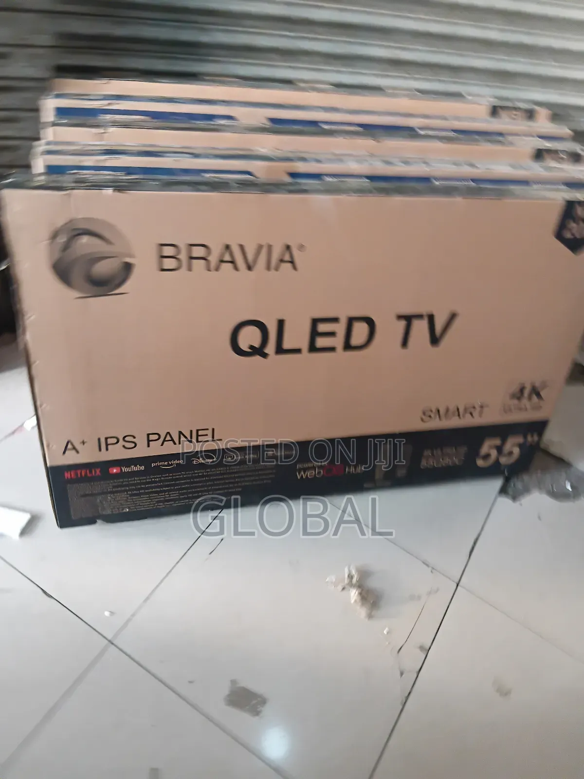 Bravia Sony 55"Inch Smart Qled Tv