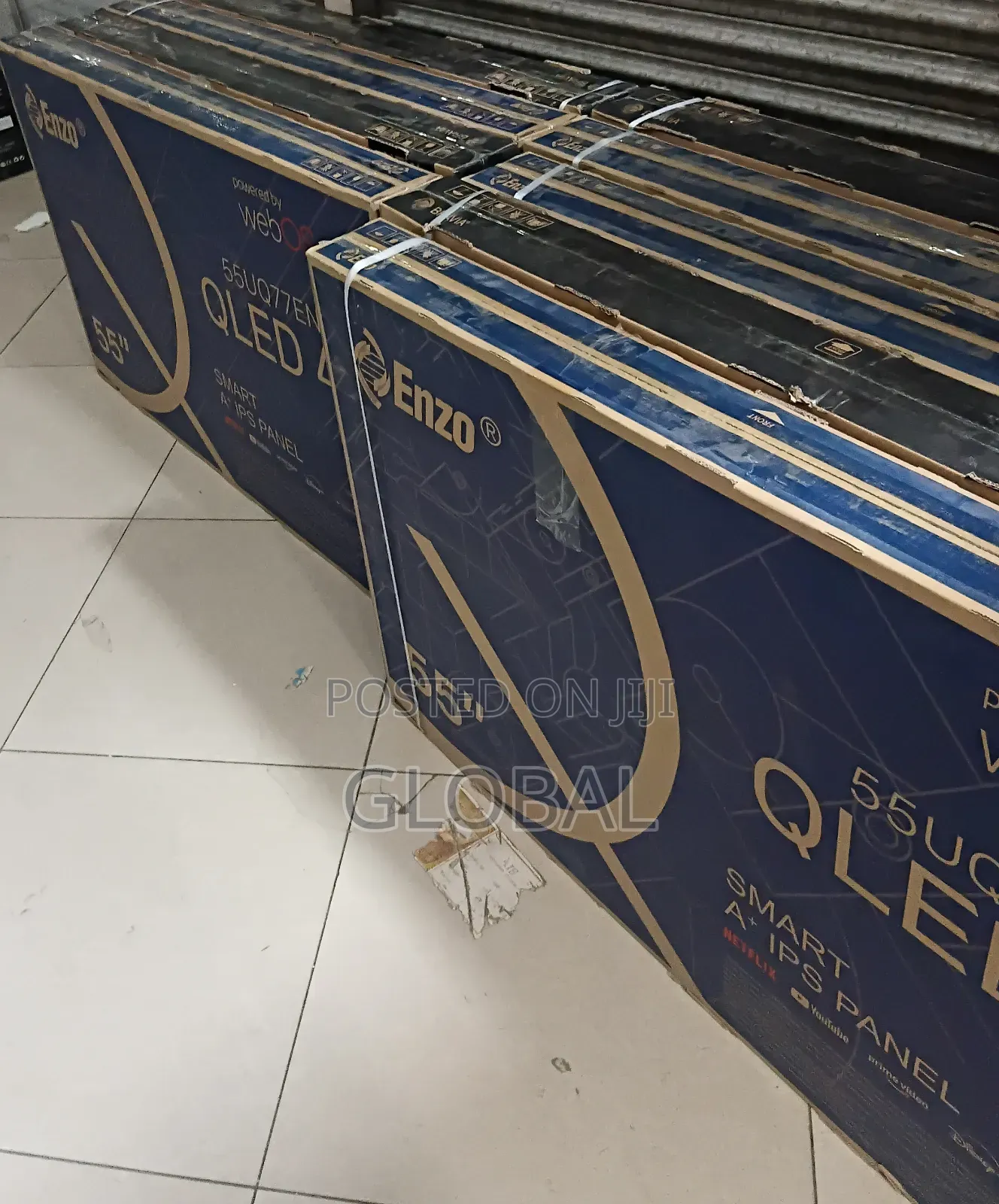 Enzo 55"Inch Qled Smart Tv