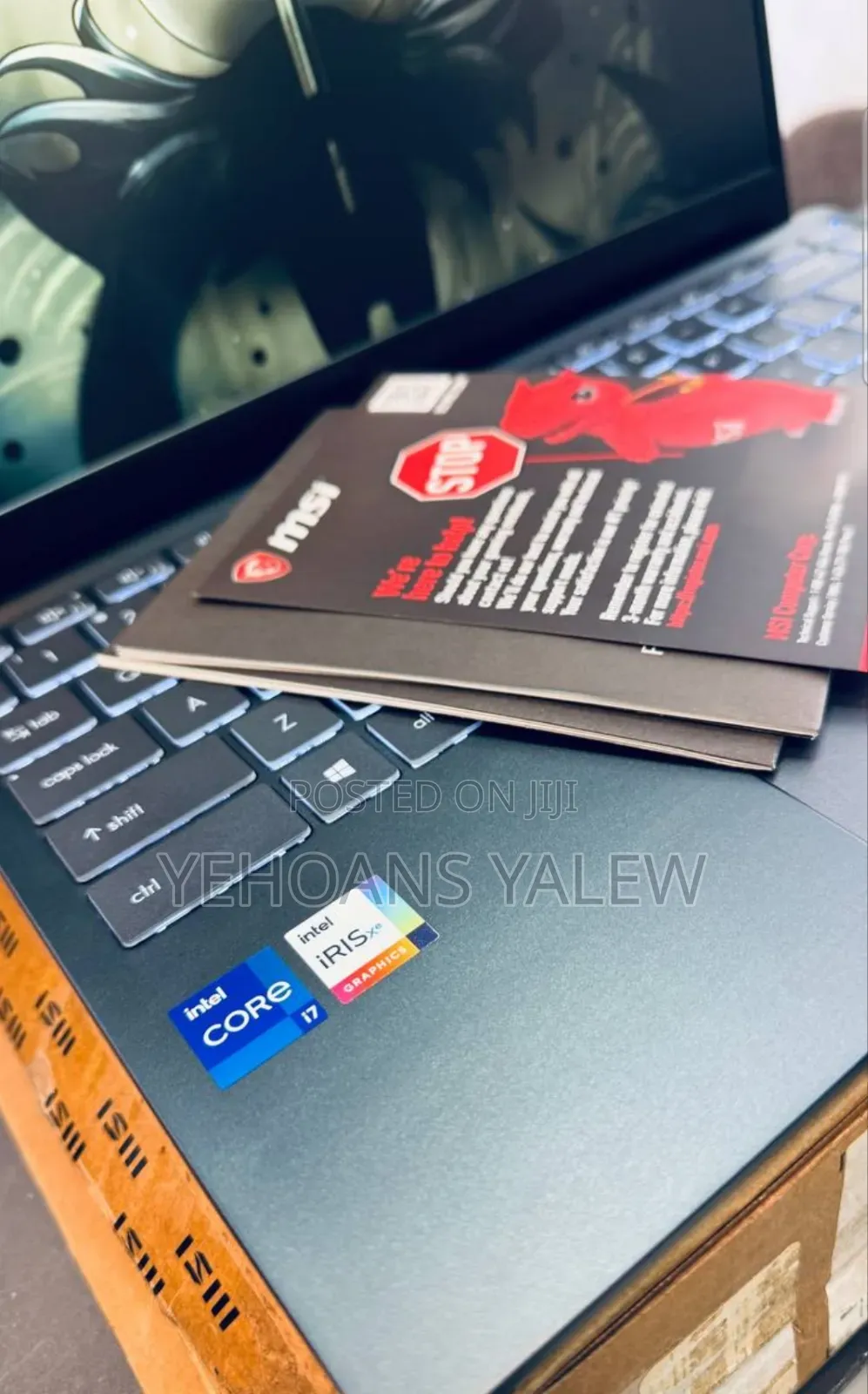New Laptop MSI Modern 14 8GB Intel Core I7 SSD 512GB