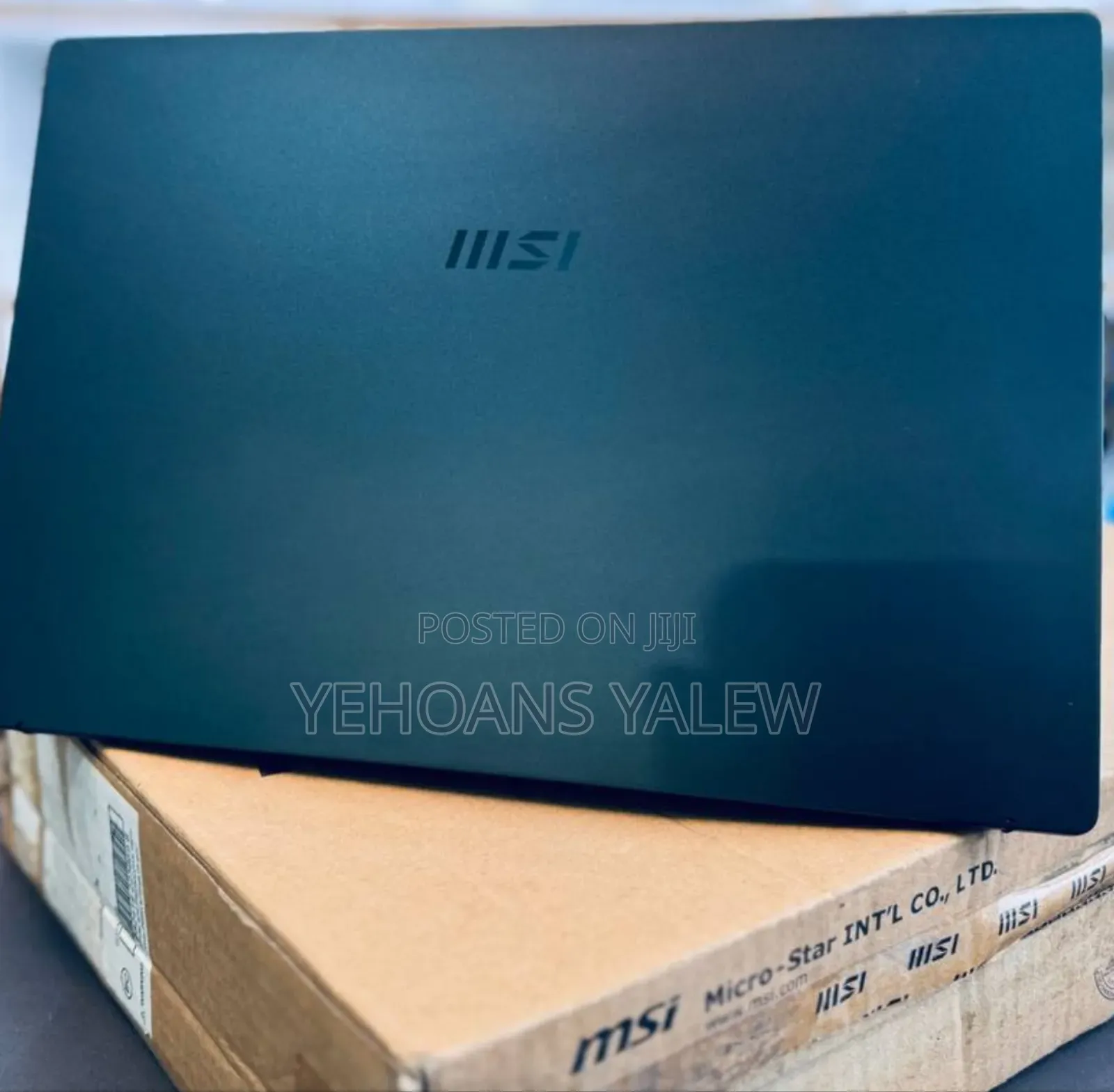 New Laptop MSI Modern 14 8GB Intel Core I7 SSD 512GB