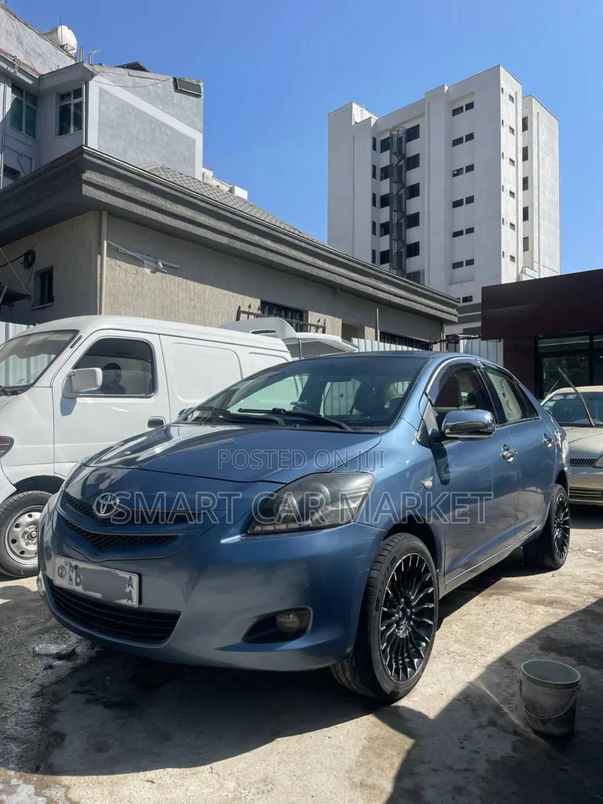 Toyota Belta 2008 Blue