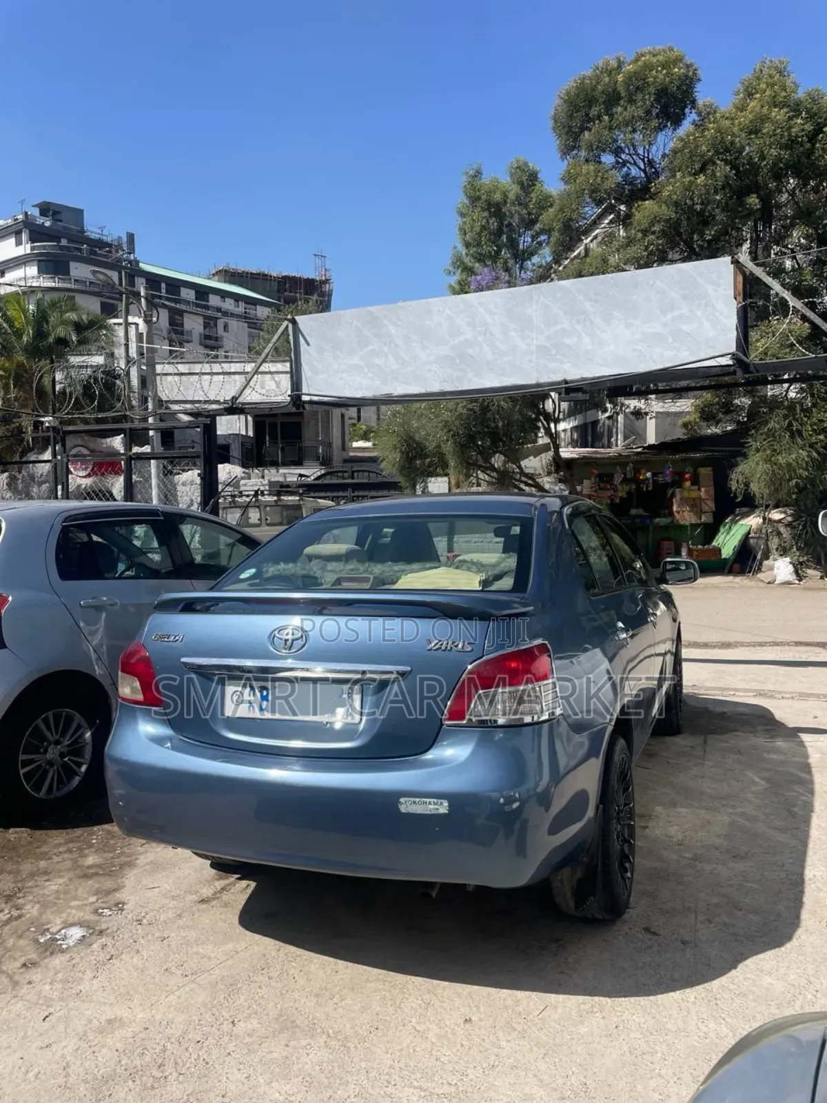 Toyota Belta 2008 Blue