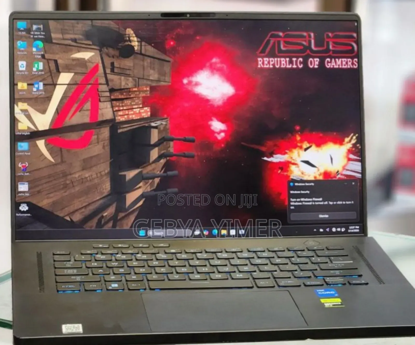 New Laptop Asus ROG Zephyrus G15 16GB Intel Core I7 SSD 512GB