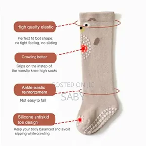 Anti Slip Socks Baby Crawling | Knee Pads