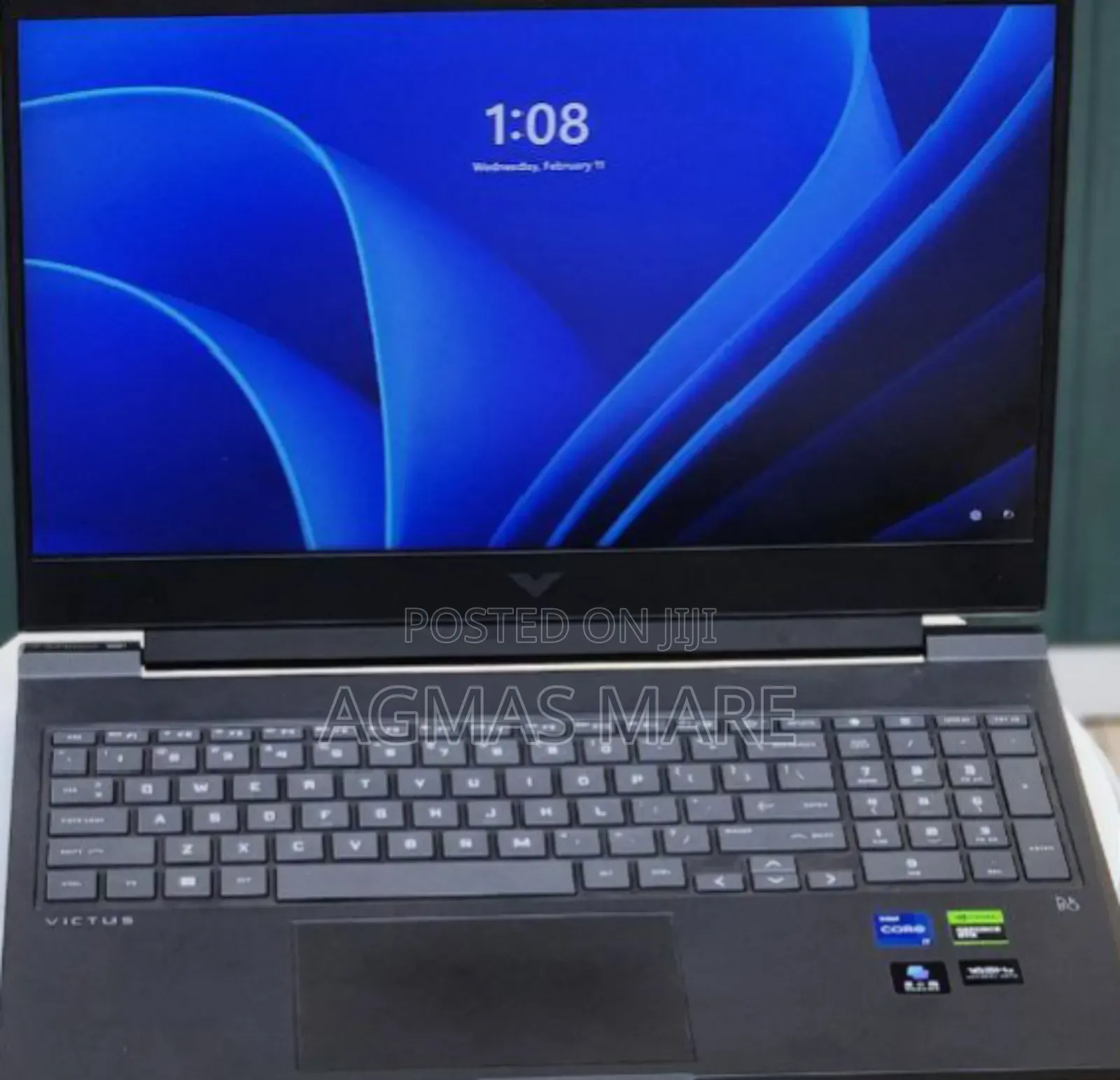 New Laptop HP Victus 16 16GB Intel Core I7 SSD 512GB