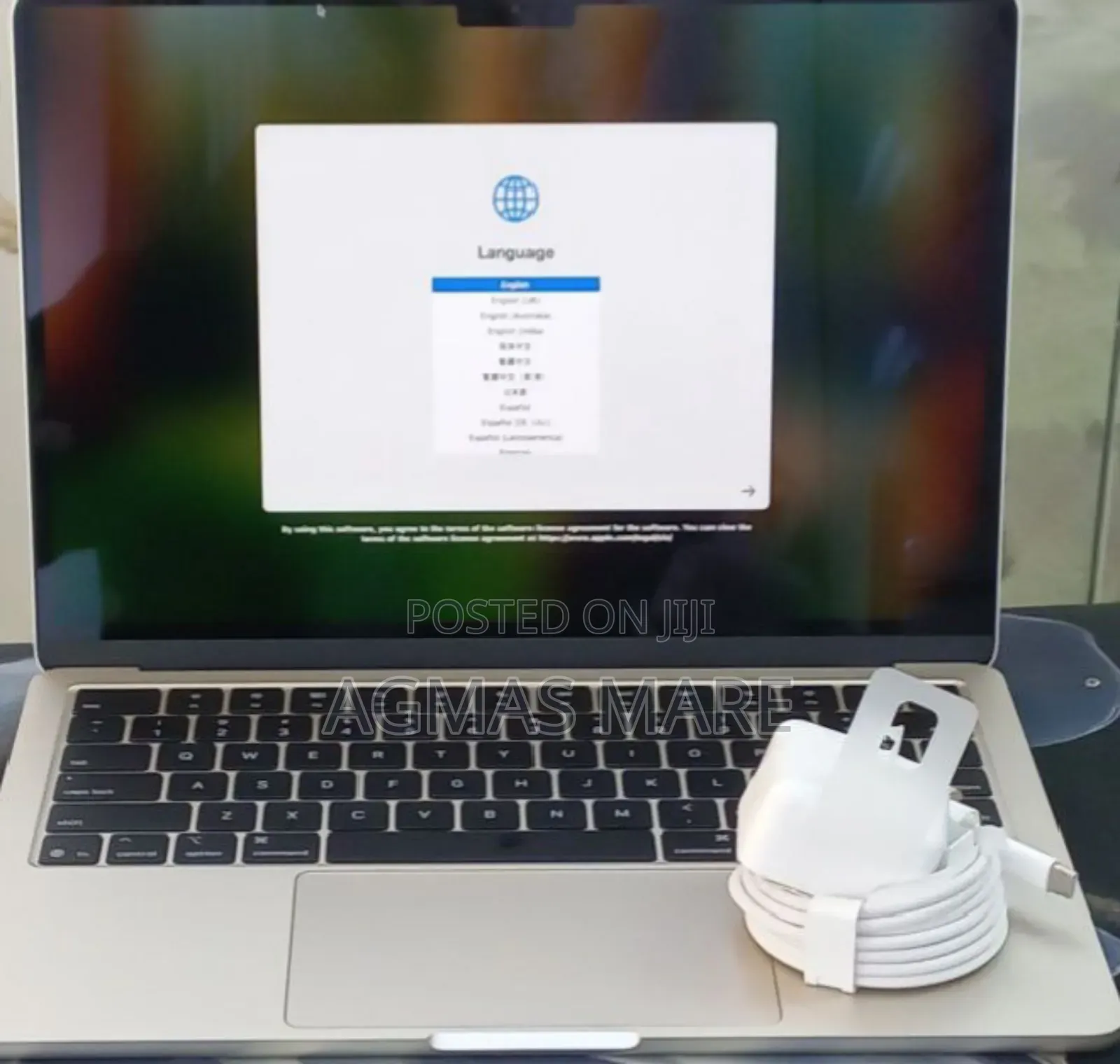 New Laptop Apple MacBook Air 2025 M4 15-Inch 16GB Apple M4 SSD 256GB