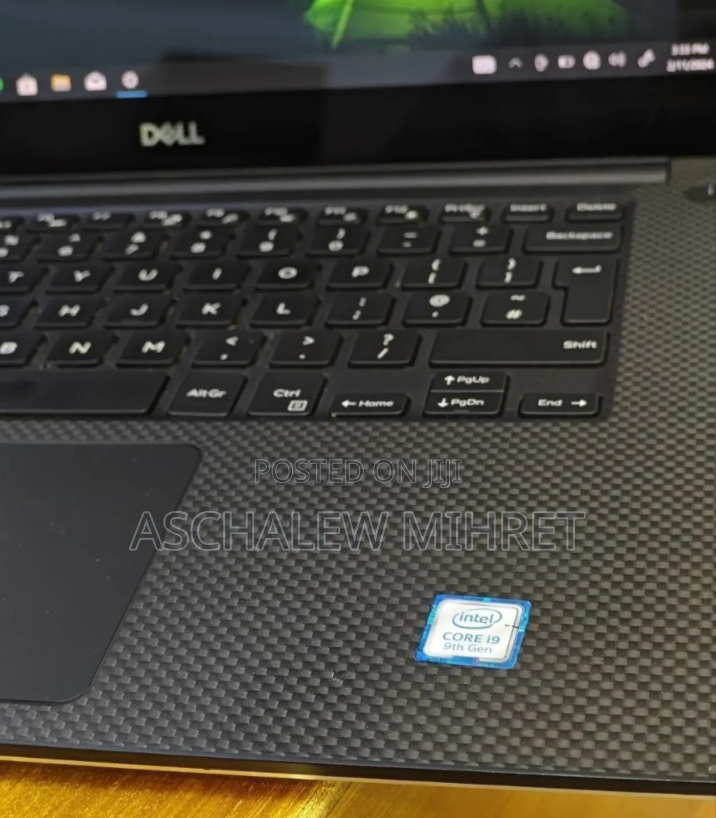 New Laptop Dell XPS 15 16GB Intel Core I9 SSD 512GB