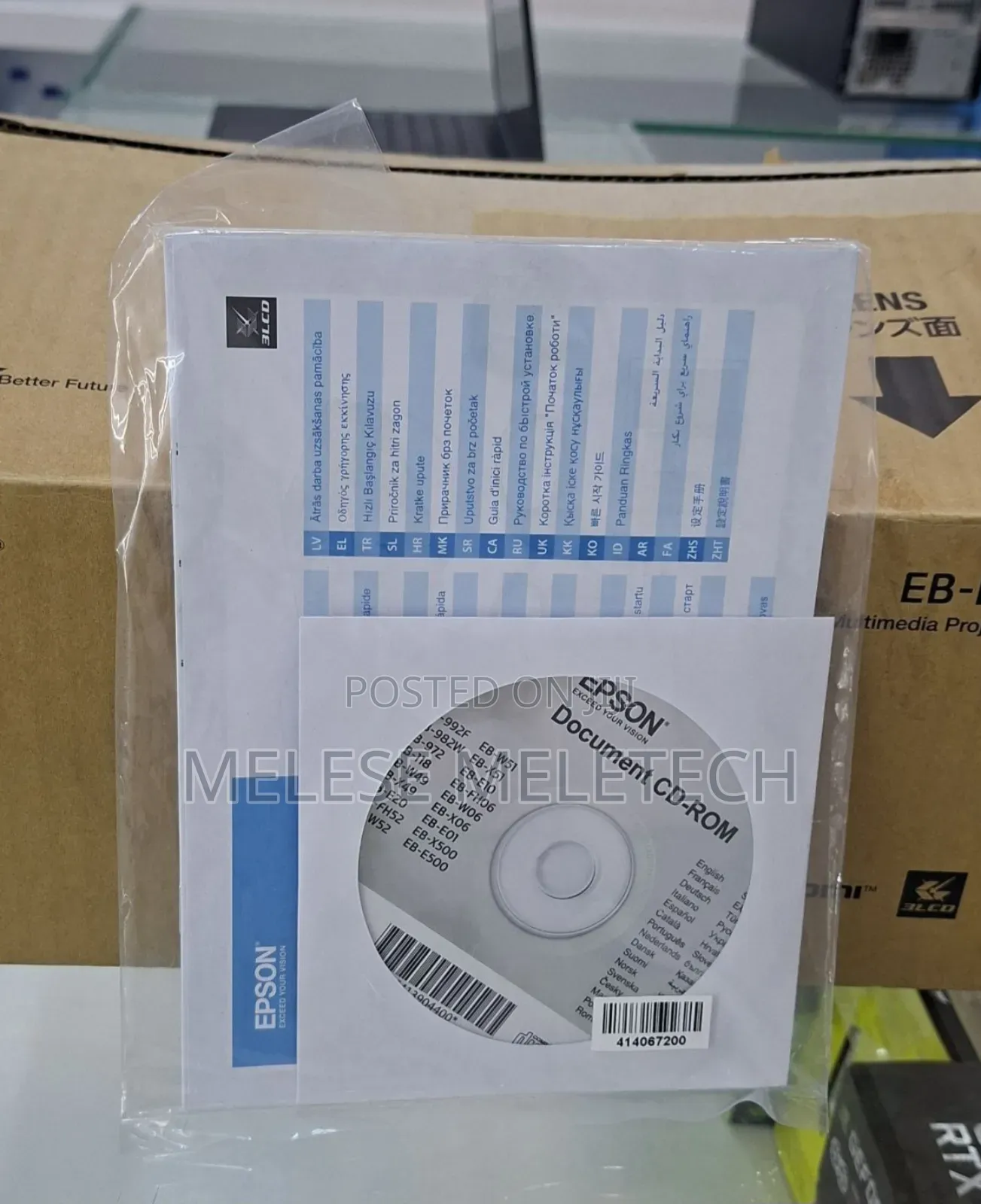 New Brand Eb-E10 LCD Projector