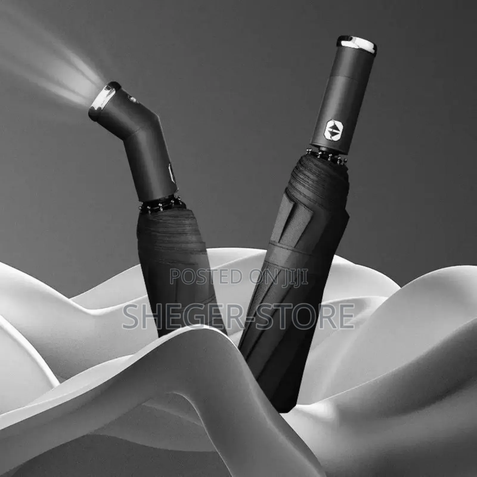 Brand New Automatic Led Flashlight Umbrella
