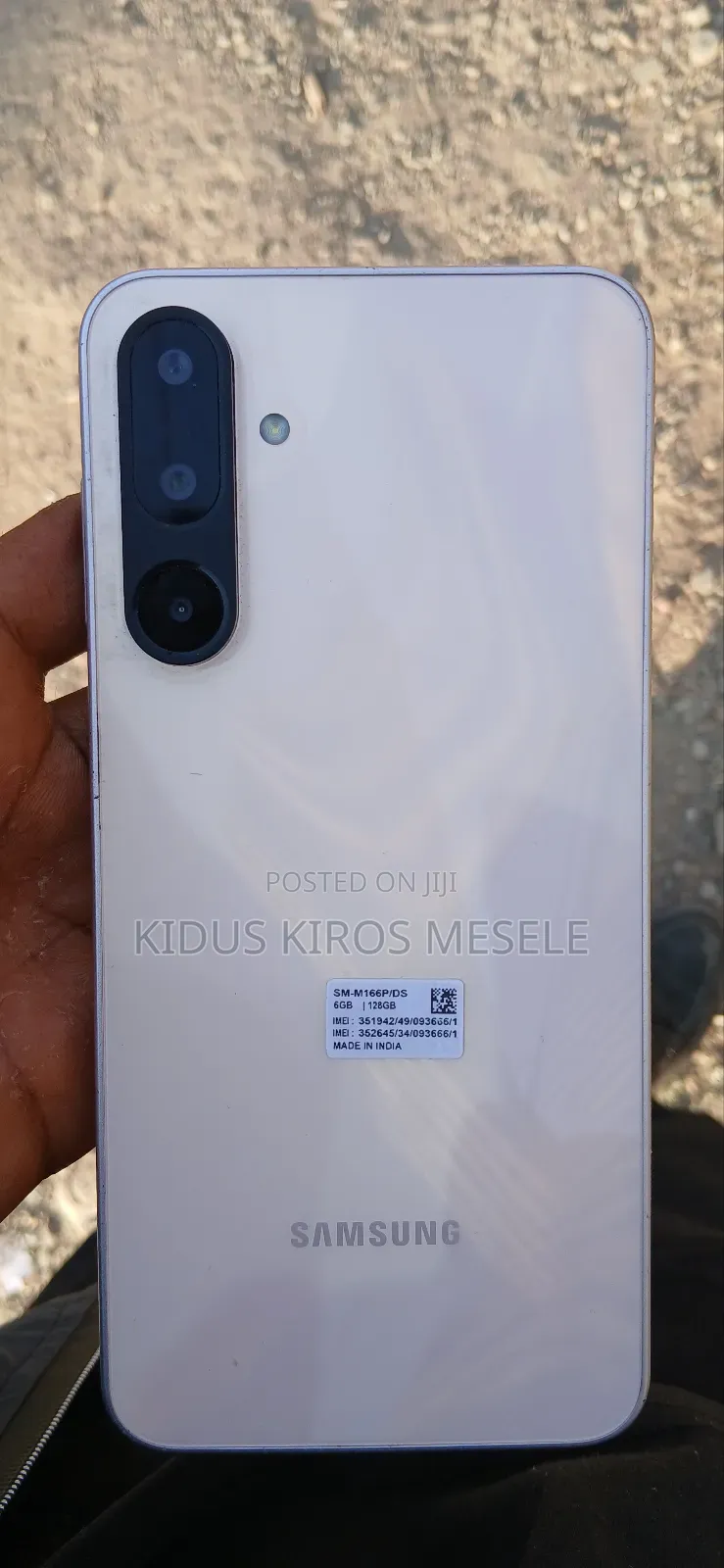 Samsung Galaxy M16 128 GB White