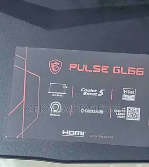 New Laptop MSI Pulse GL66 16GB Intel Core I7 SSD 512GB