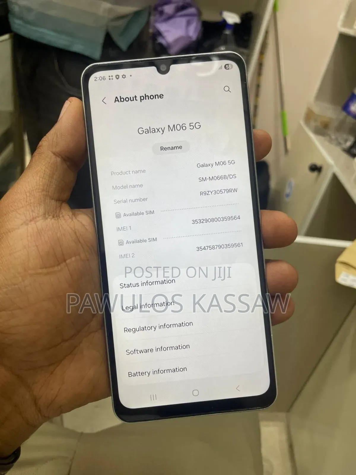 Samsung Galaxy M06 5G 128 GB Green