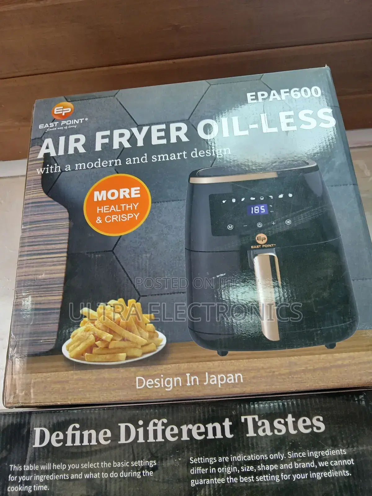 East Point Epaf600 Air Fryer. Key Features