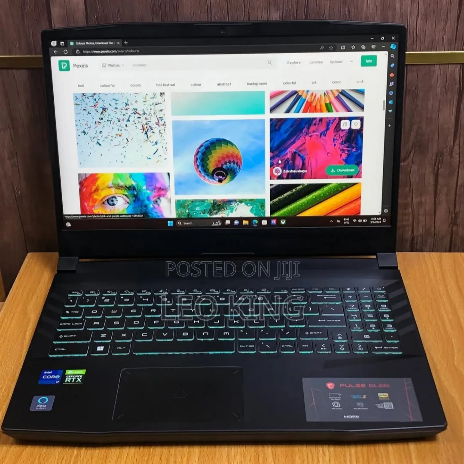 New Laptop MSI Pulse GL66 16GB Nvidia SSD 512GB