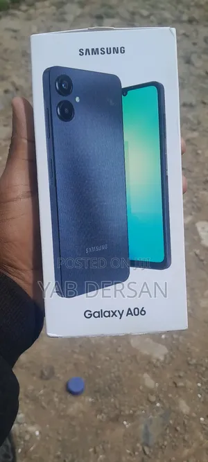 New Samsung Galaxy A06 64 GB Black