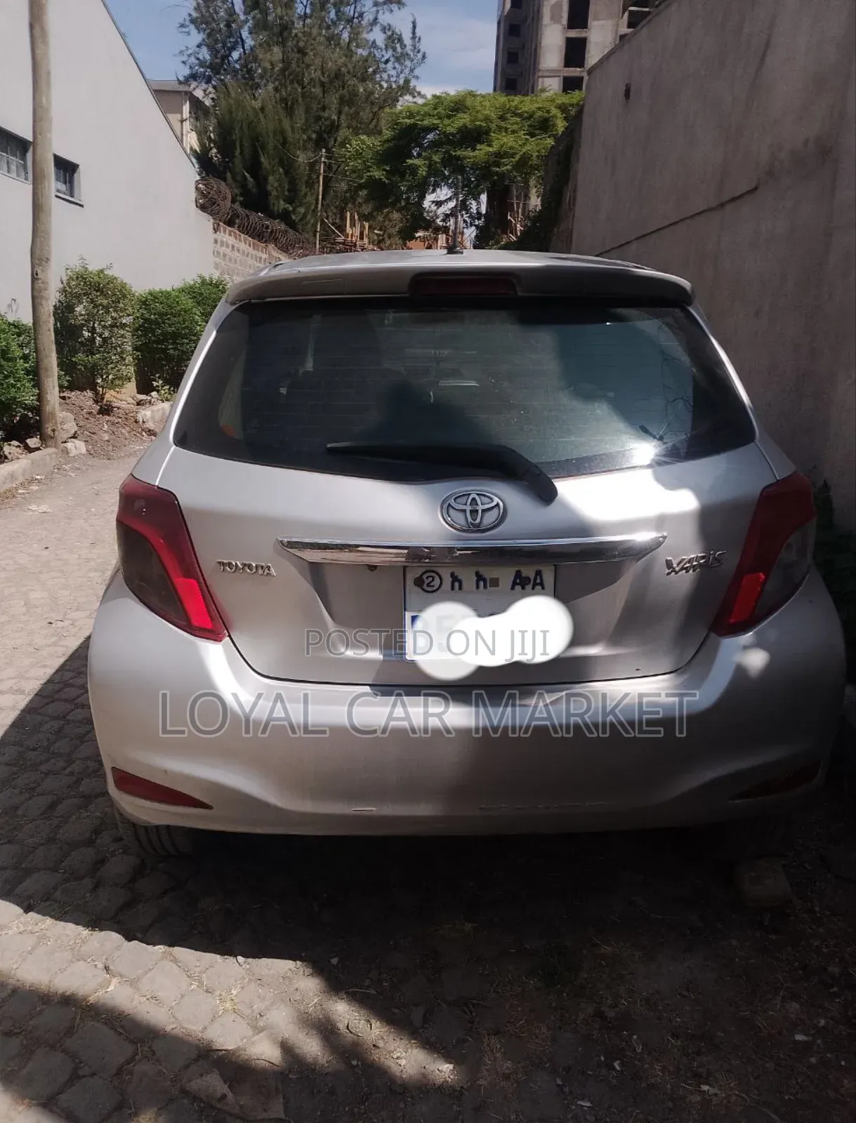 Toyota Yaris 2013 Silver