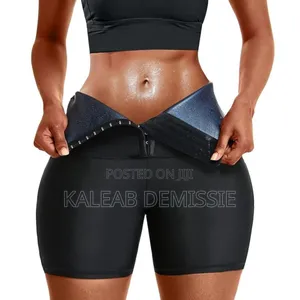 High Waist Sauna Sweat Shorts for Women