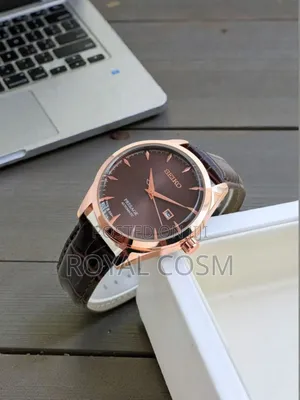 Seiko Presage Automatic Leather Strap Men's Watches