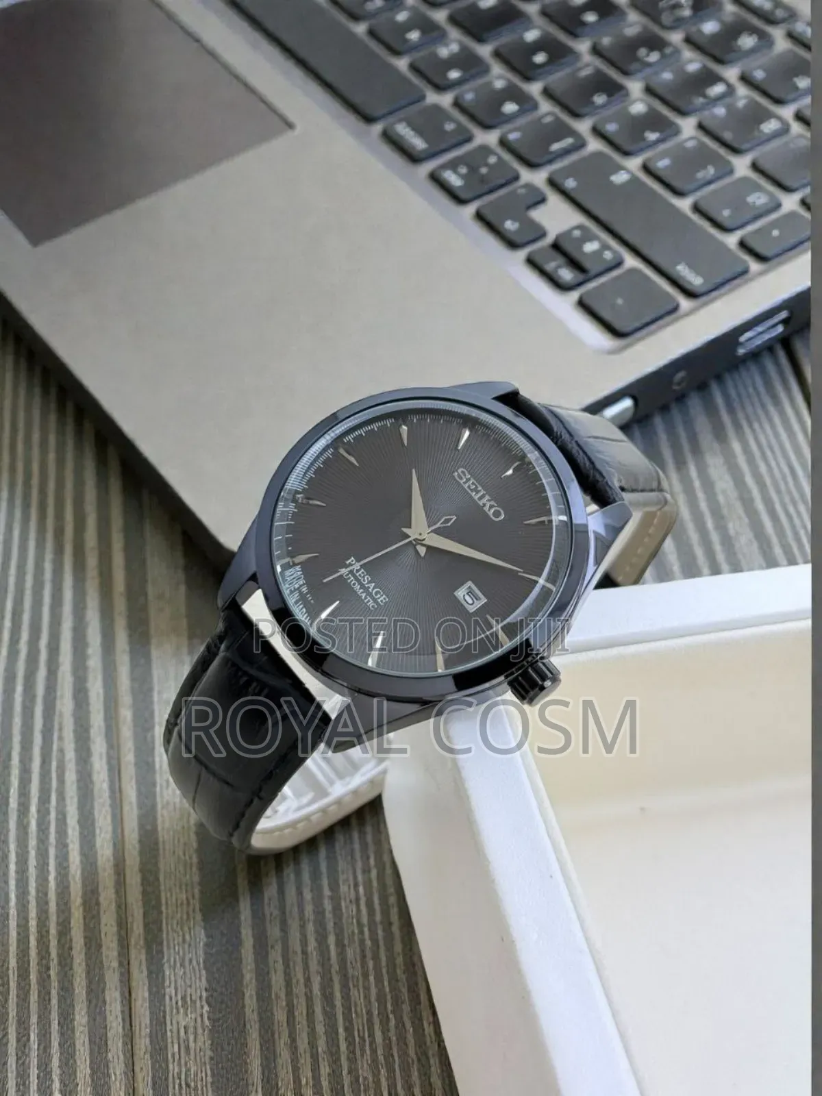 Seiko Presage Automatic Leather Strap Men's Watches