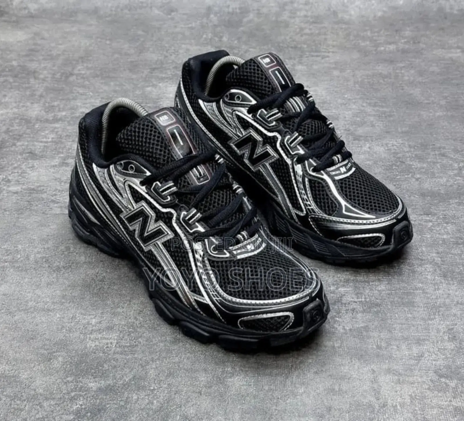 New Balance 740 Black Fashion Sneaker