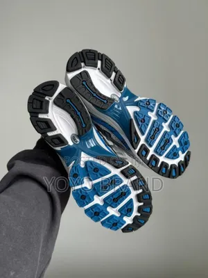 New Balance 740 White Blue Metallic Finish Fashion Sneaker