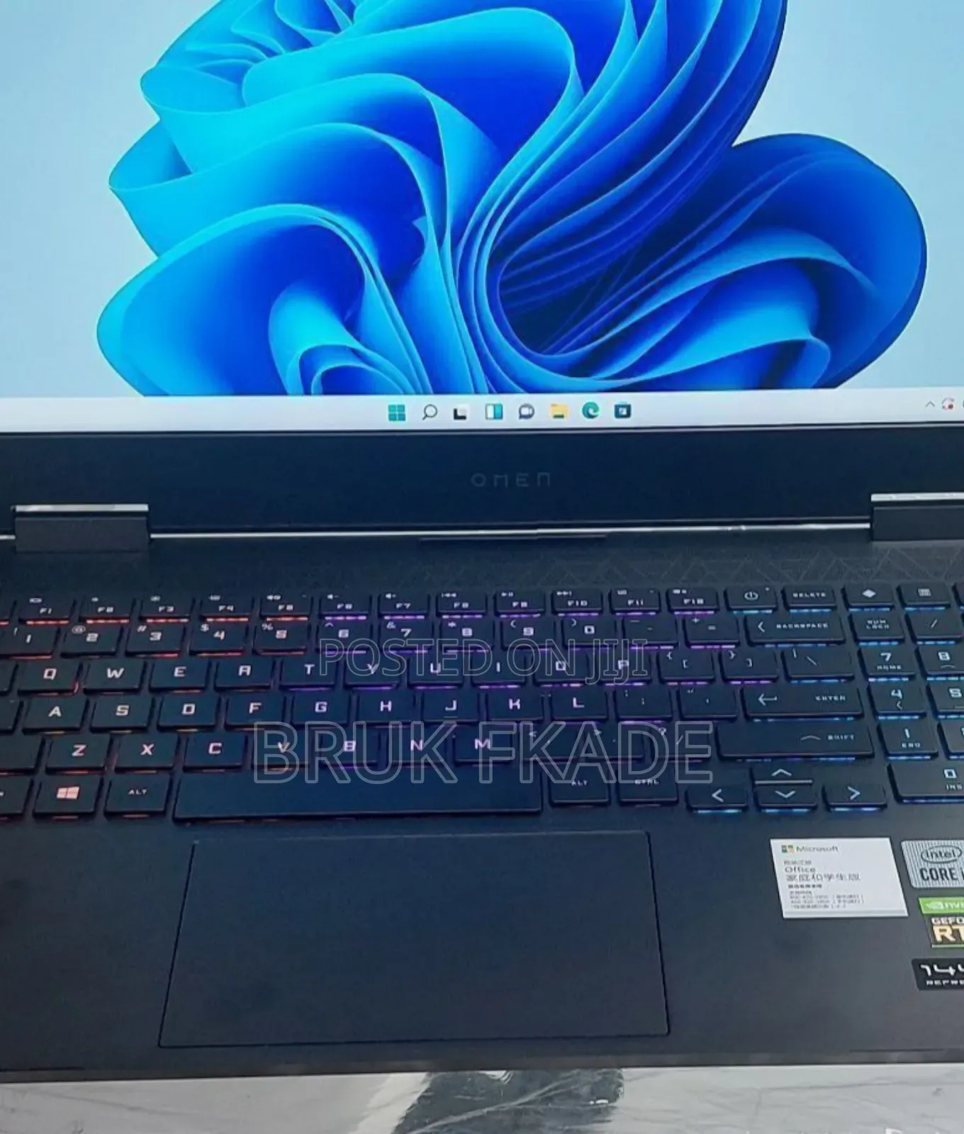 New Laptop HP Omen 16 16GB Intel Core I7 SSD 512GB