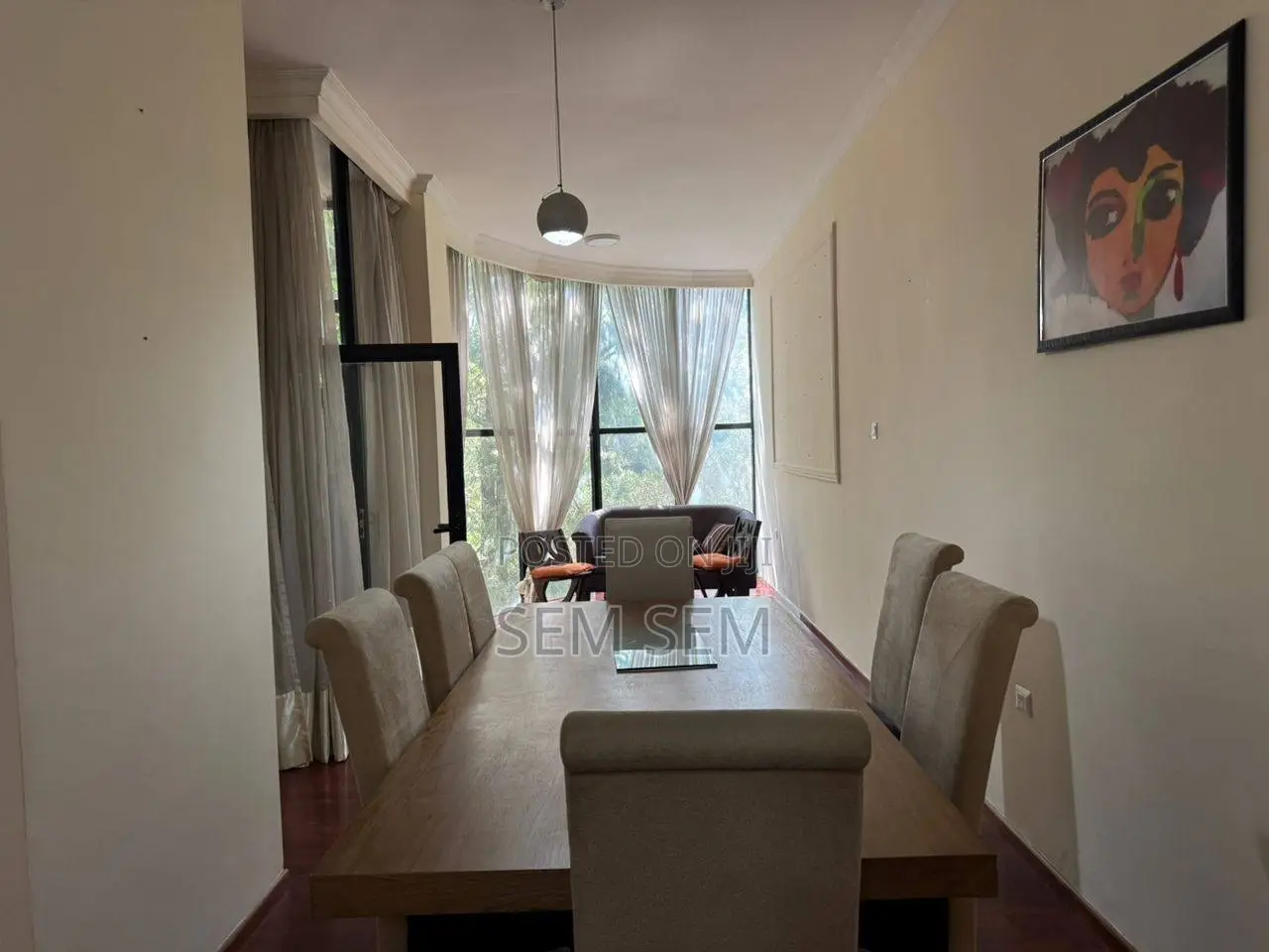 Furnished 3bdrm Apartment in Bole for sale