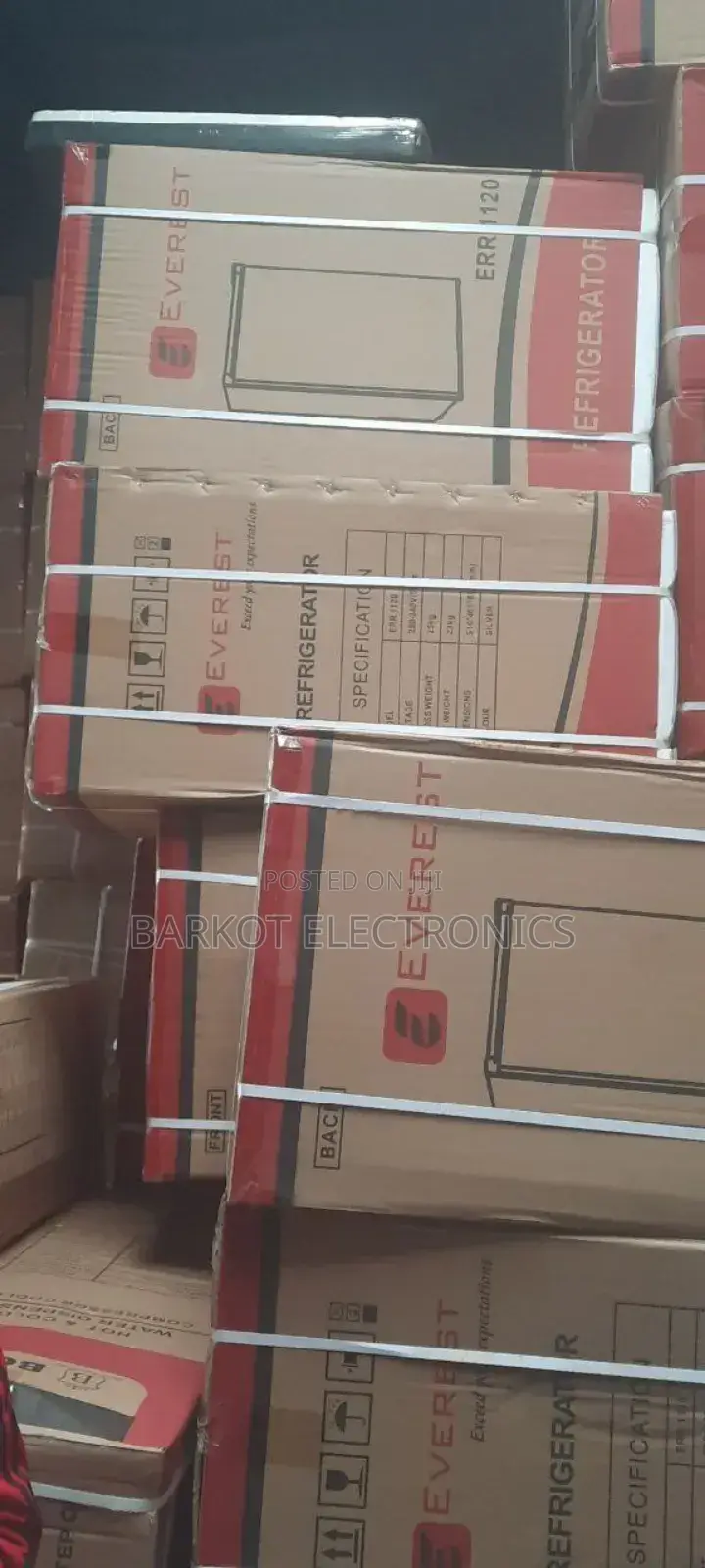 Everest Refrigerator Model Eve 120l Brand Model