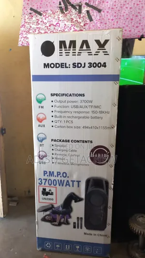 ስፒከር ኪራይ ለምርቃት ለልደት ለተለያዩ ዝግጅቶች With 2 Mic Speaker Rent