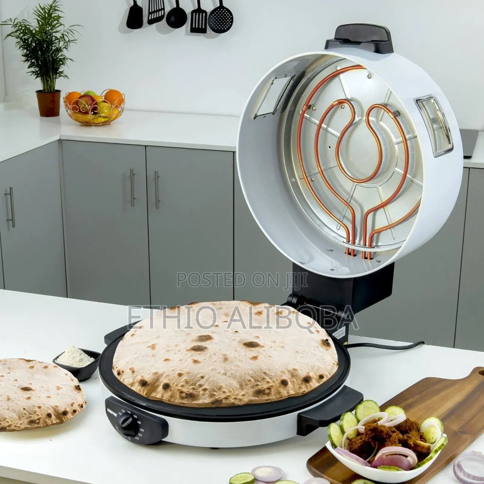 Badelech Pizza Injera Maker
