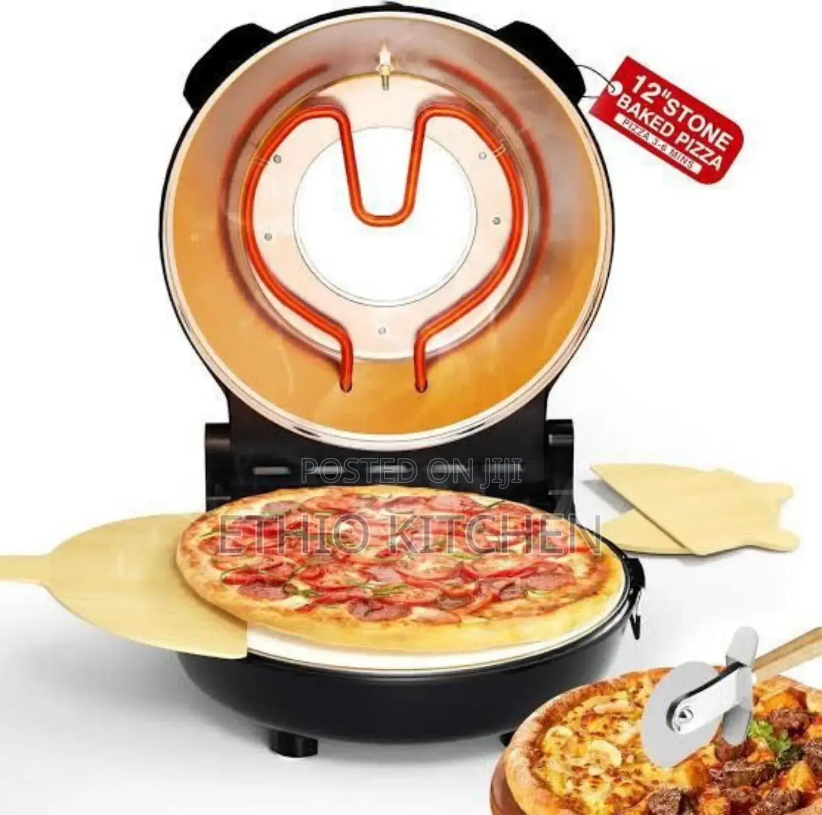 Badelech Pizza Injera Maker