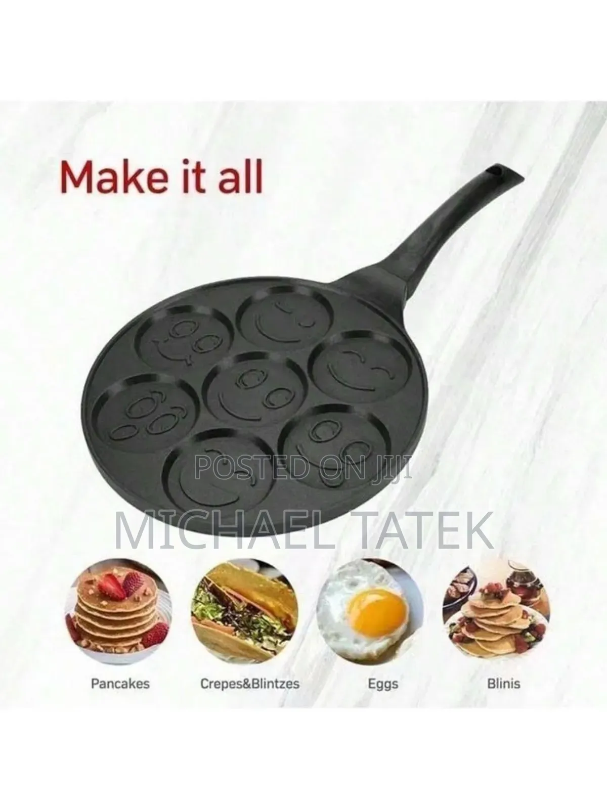 Momcoc Smiley Feca Non Stick Pancake Pan