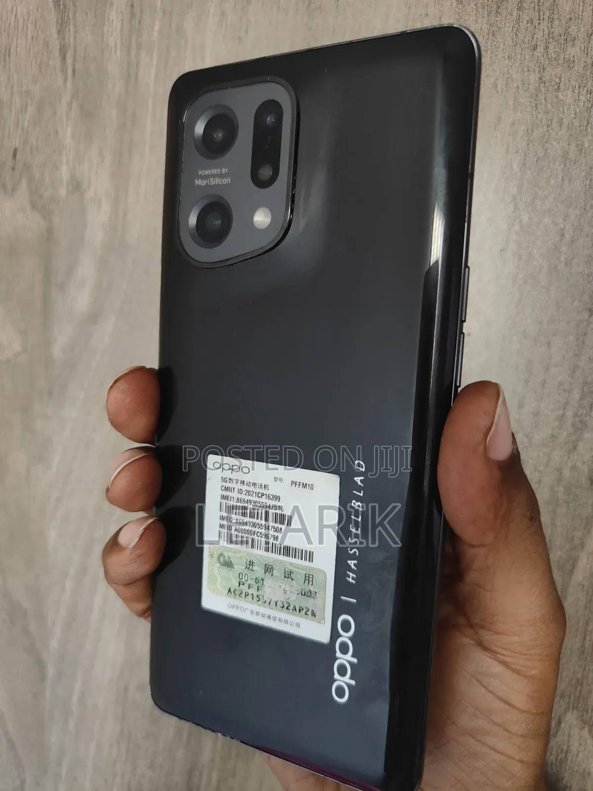 Oppo Find X5 256 GB Black