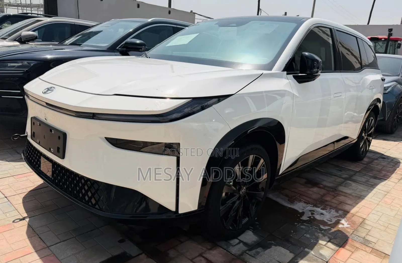 New Toyota bZ3 2025 White