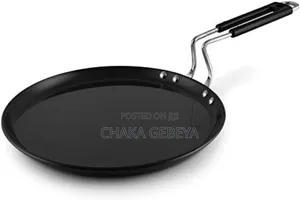 Premium 28cm Non-Stick Frying Pan - Indian Made, Heat-Resistant Handle