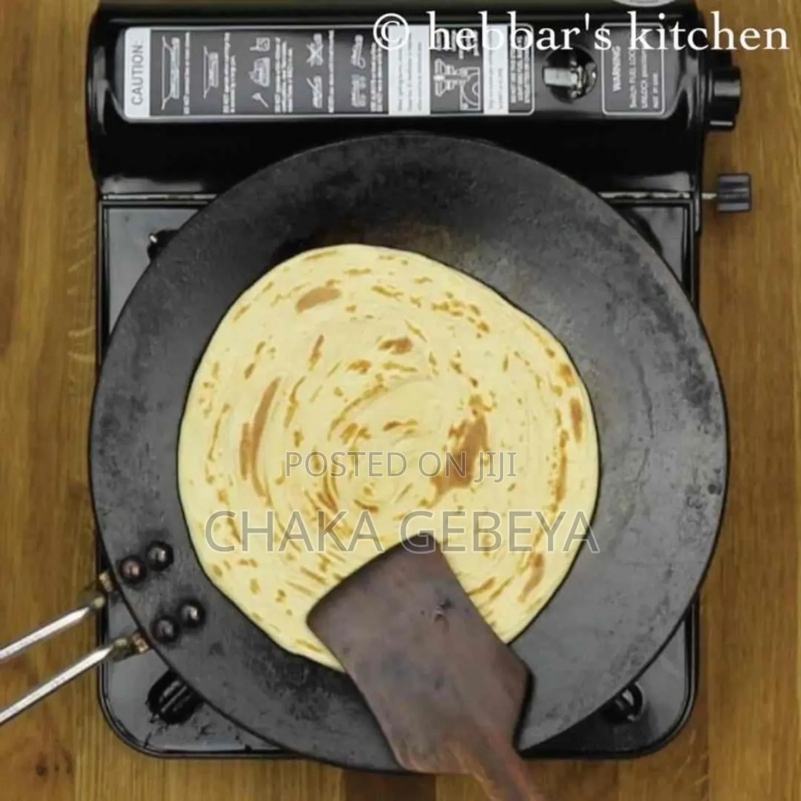 Durable Kitchen Frying Pan - Easy-Clean, Rust-Proof, Comfortable Grip