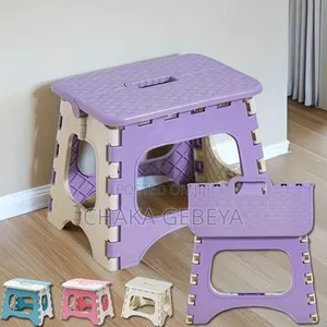 Foldable Portable Stool - Lightweight, Strong, Easy to Carry Anywhere