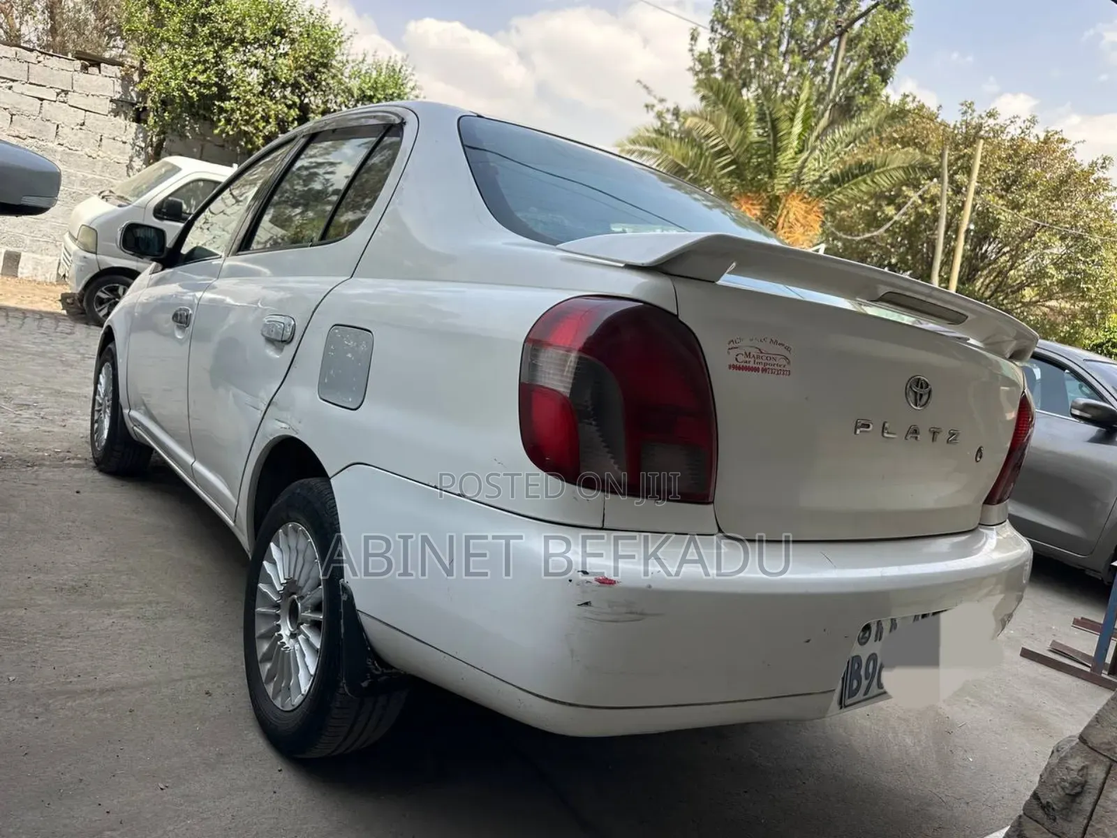 Toyota Platz 1.0 FWD 2001 White