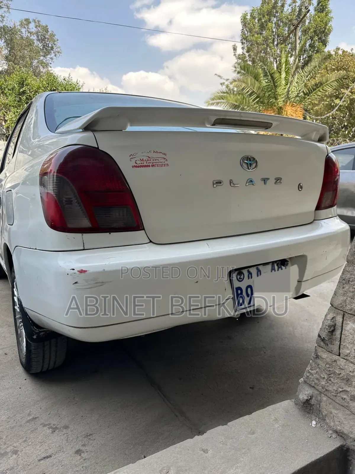 Toyota Platz 1.0 FWD 2001 White