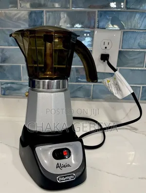 Electric Coffee Maker(6-cup)-aluminum Construction For Authentic Bunna