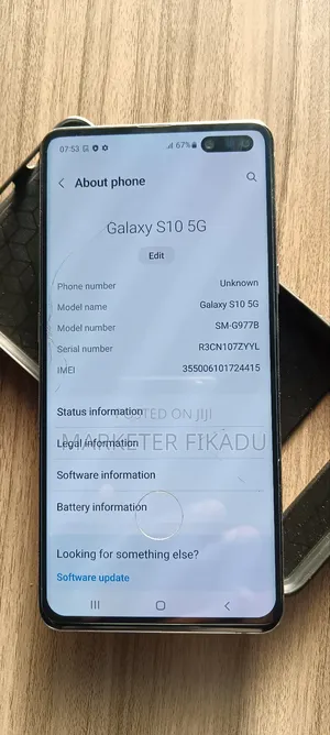 Samsung Galaxy S10 5G 512 GB Black