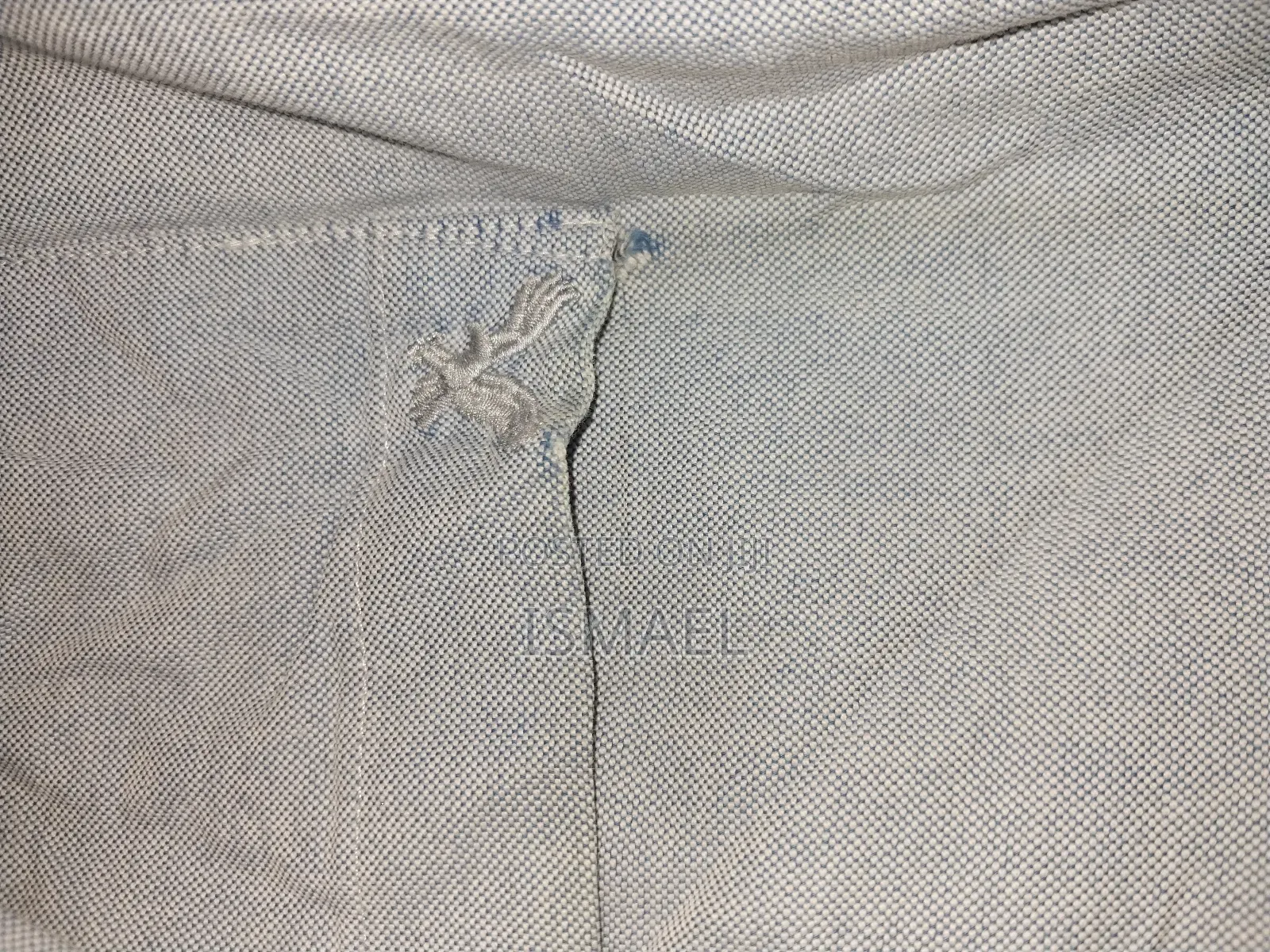 Original American Eagle Light Blue Long Sleeve Shirt