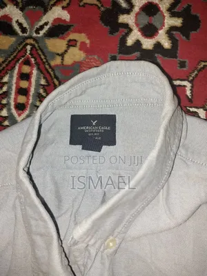 Original American Eagle Light Blue Long Sleeve Shirt