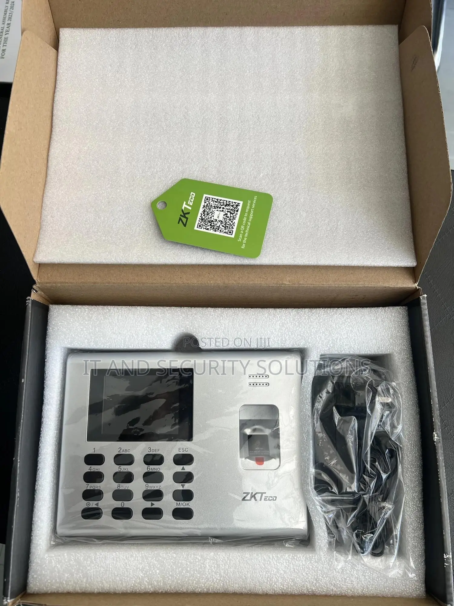 Biometric Time Attendance Punching Machine