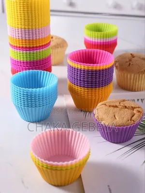 Flexible Silicone Baking Molds - Perfect for Kids' Snacks Desserts