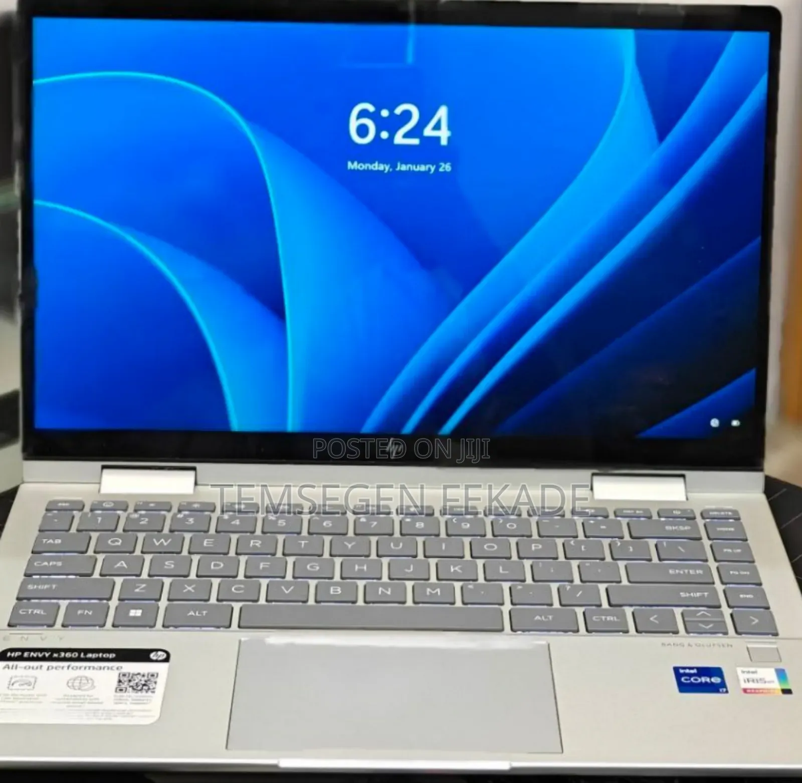 New Laptop HP Envy X360 16GB Intel Core I7 SSD 512GB