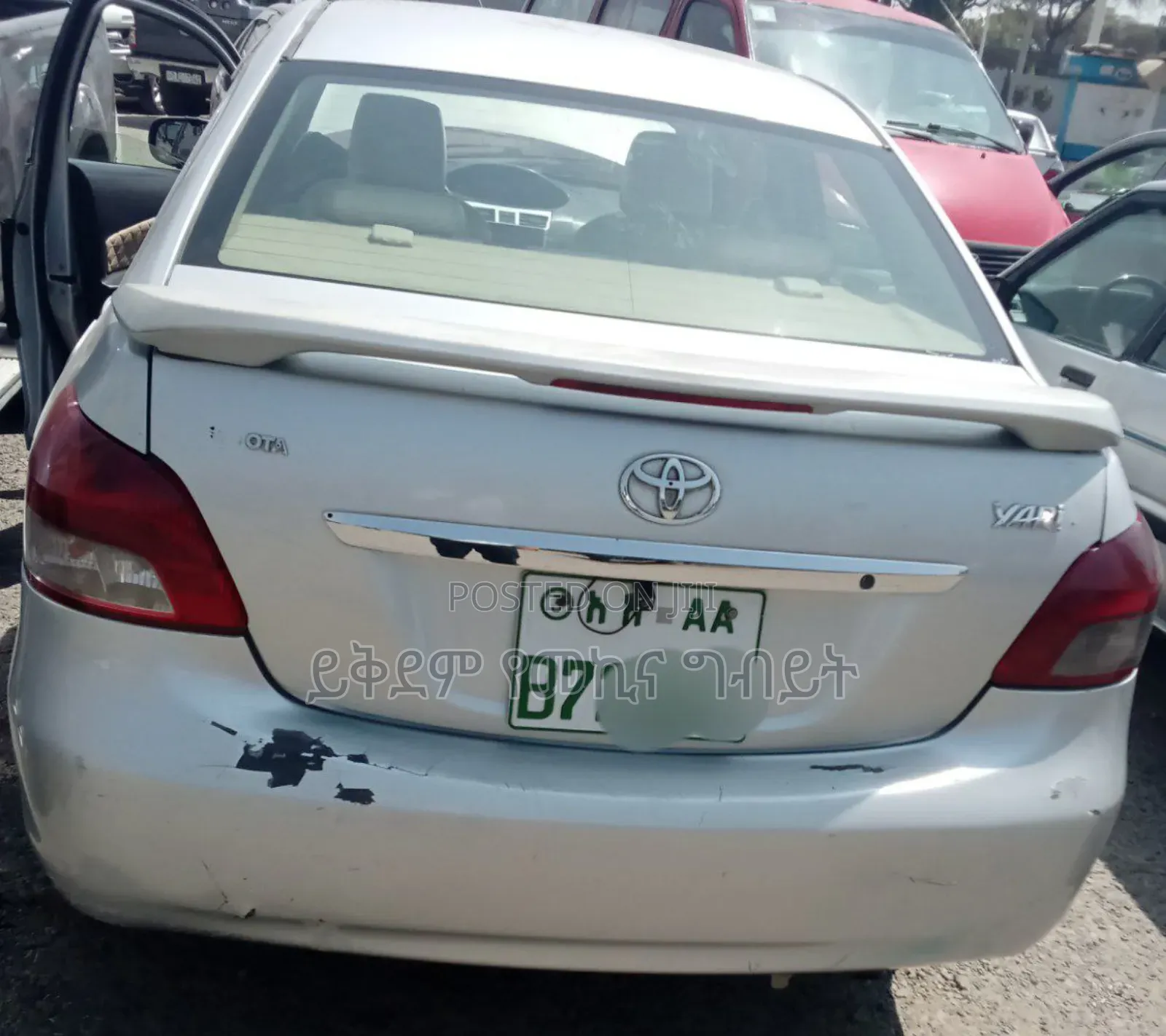 Toyota Belta 2007 Silver