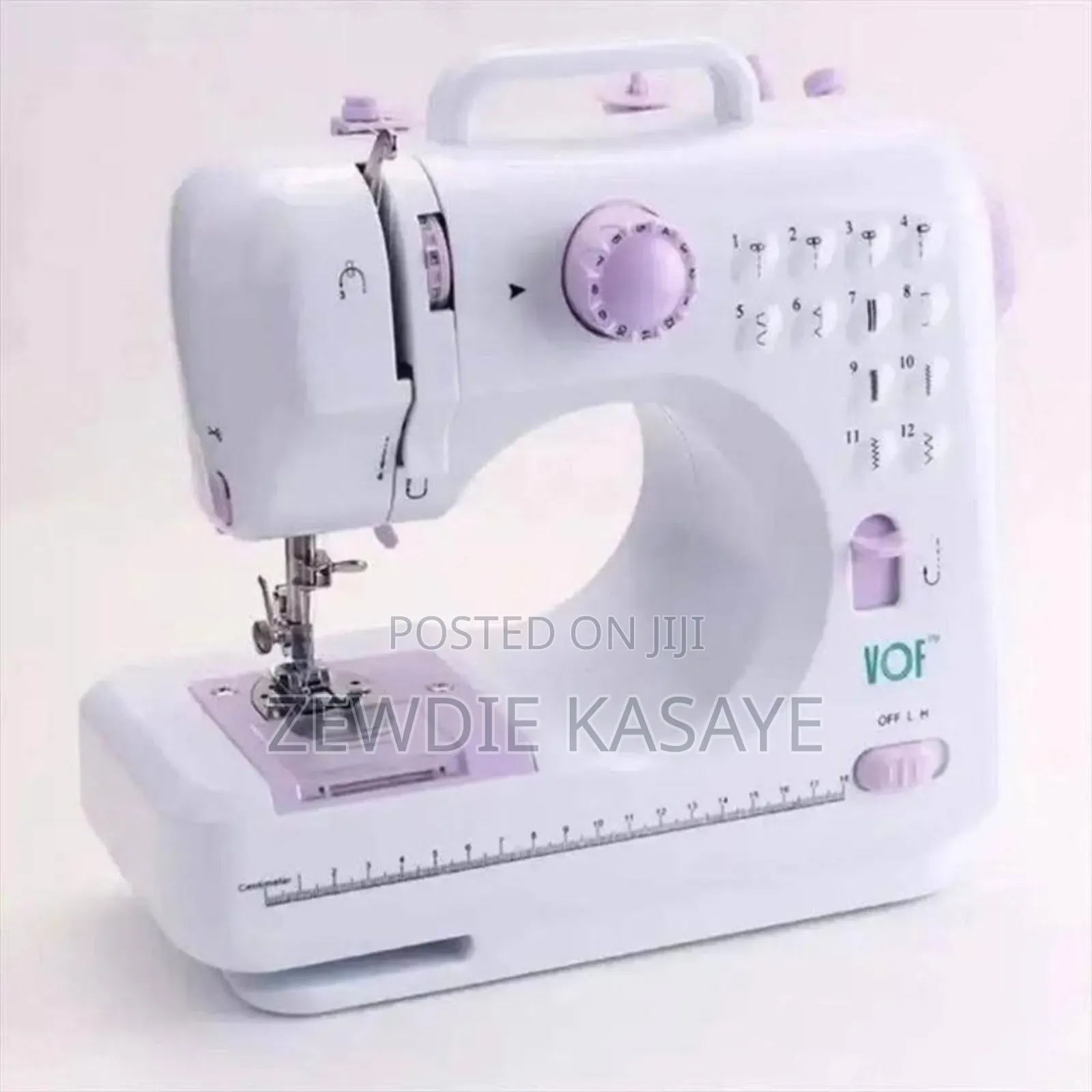 Mini Portable Home Sewing Machine With Foot Pedal የቤት የስፌት ማሽን