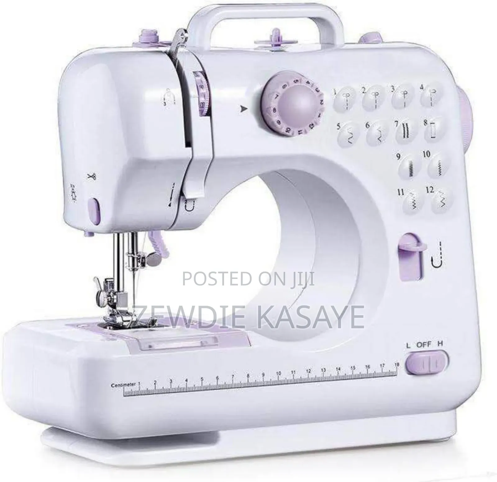 Mini Portable Home Sewing Machine With Foot Pedal የቤት የስፌት ማሽን