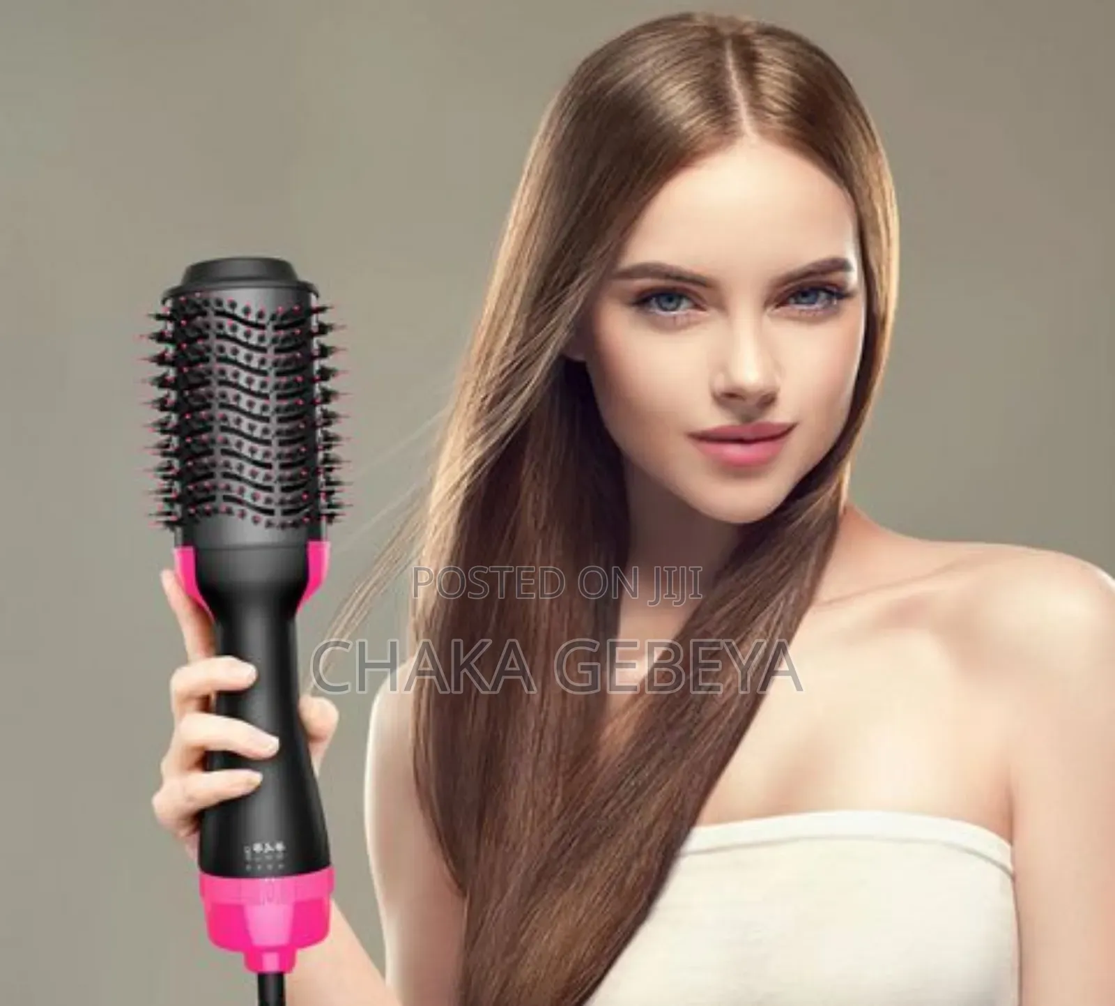 3-in-1 Hot Air Hair Brush | Dry, Curl Straighten